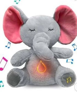 lot 20897 image: Anxiety Relief Plush Breathing Elephant
