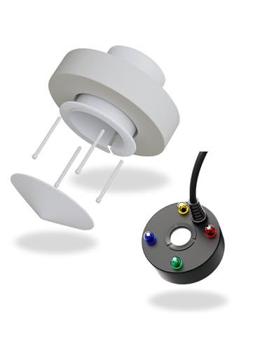 lot 67763 image: alizzy USB Plug 4 Ultrasonic Mist Maker with Super Upgraded Splash Guard, Indoor Fountain Water Feature Halloween Cauldron Mini Fog Machine, Air humidifier Portable Reptile Fogger