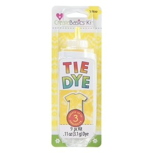 lot 96733 image: NEW Create Basics 1 Color Tie Dye Kit Yellow, Makes 4 fl oz