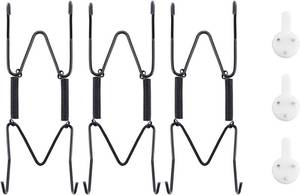 lot 66579 image: Bilillo Plate Hangers Black for 4.5-5.5 Plates 3 Pack