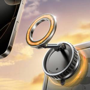 lot 66645 image: Vacuum Suction Phone Mount for Magsafe, Magnetic Phone Holder for Your Car