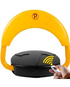 lot 18944 image: Private Parking Space Lock With Lock Remote Control - Retail $53