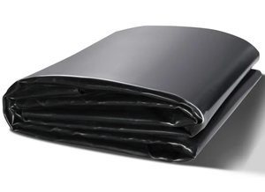 lot 19278 image: VEVOR Pond Liner, 20 x 25 ft 45 Mil Thick, Pliable EPDM Material Pond Skins, Easy Cutting Underlayment for Fish or Koi Pond, Waterfall Base, Water Features, Water Gardens, Fountains, Black - Retail $469
