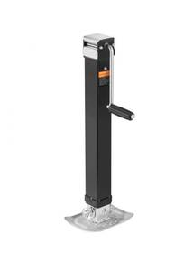 lot 19334 image: VEVOR Trailer Jack, Trailer Tongue Jack Welding-on 8000 lb Weight Capacity, Trailer Jack Stand with Handle for lifting RV Trailer, Horse Trailer, Utility Trailer, Yacht Trailer - Retail $55