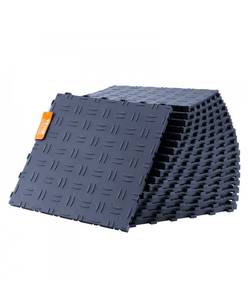 lot 19348 image: VEVOR Garage Tiles Interlocking, 12 x 12 x 0.53 inch 50 Pack Garage Floor Covering Tiles, Non-Slip Double-Sided Texture Garage Flooring Tiles, for Garages, Basements, Repair Shops, Graphite Gray - Retail $88