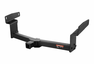 lot 19376 image: VEVOR Class 3 Trailer Hitch, 2-Inch Receiver, Q455B Steel Tube Frame, Compatible with 2019-2023 Toyota RAV4, 6000 lbs, Multi-Fit Hitch to Receive Ball Mount, Cargo Carrier, Bike Rack, Tow Hook, Black - Retail $115
