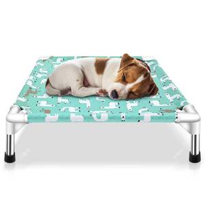 lot 47023 image: Elevated Dog Bed Pet cot for Small Dogs, Indoor and Outdoor Use - Retail $17