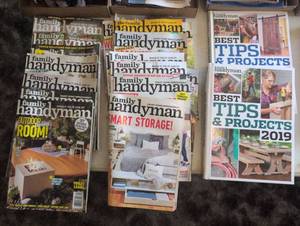 lot 111 image: Family Handyman Magazine Lot 15 Issues Best Tips & Projects
