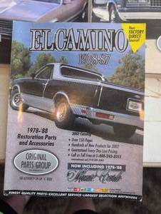lot 114 image: Original Parts Group El Camino Monte Carlo 1978-1988 Restoration Catalogs Lot 4