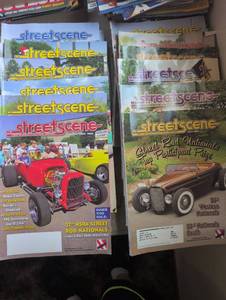 lot 119 image: Street Scene Magazine Lot Street Rodding Monthly Issues Collection