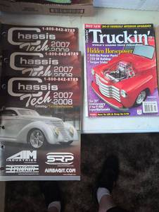 lot 121 image: Lot Chassis Tech 2007-2008 Catalogs and Truckin Magazine October 1999