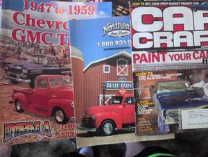 lot 127 image: Lot of 6 Automotive Magazines Chevy High Performance, Camaro Craft, Car Craft