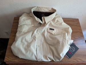 lot 144 image: ATG All Terrain Gear x Wrangler Western Utility Shirt XXL