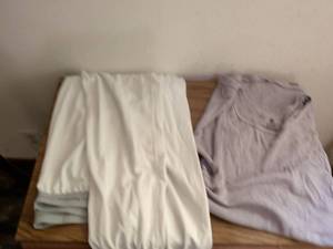lot 161 image: Fruit of the Loom Active Collection Tank Tops 2 Pack LG White Gray