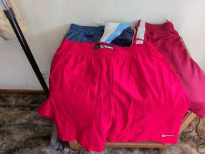 lot 165 image: Nike Dri-FIT Athletic Shorts Lot 5 Pairs XS S