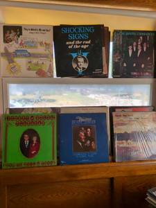 lot 187 image: Lot of 6 Gospel Music Vinyl Records LP Albums