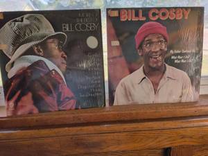 lot 188 image: Bill Cosby 2 Vinyl Records More of the Best of & Self-Titled Album Lot