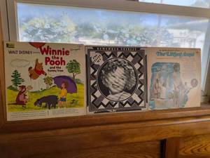 lot 196 image: 3 Vinyl Records Walt Disney Winnie Pooh Remember Shirley Littlest Angel