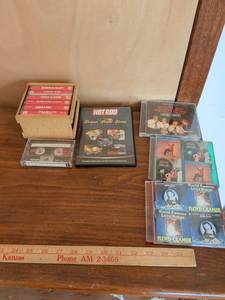 lot 211 image: Media Lot Gospel Music CDs, DVDs, Cassette Tapes Collection