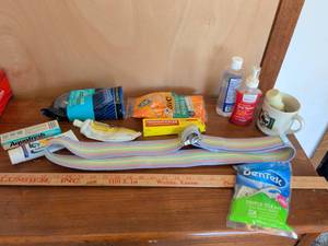 lot 213 image: Health & Personal Care Lot Oral Relief Sanitizer Pain Cream Dental Floss Sensible Sebible