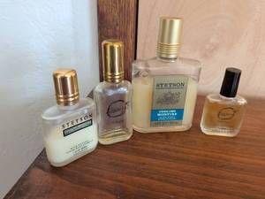 lot 216 image: Stetson Cologne and After Shave Lot 4 Bottles