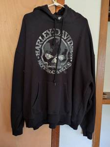 lot 256 image: Harley-Davidson Motor Cycles Hoodie 3XL RN#102050