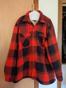 lot 271 image: Basic Editions Red Black Plaid Button-Up Shirt 2XLT2EGA