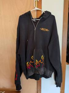 lot 275 image: Fast Gear Broadway Street Bikes Hooded Zip Sweatshirt 3XL Kansas 81