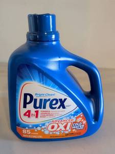 lot 339 image: Purex Advanced Oxi Cold Water Power Laundry Detergent 120 fl oz 85 Loads