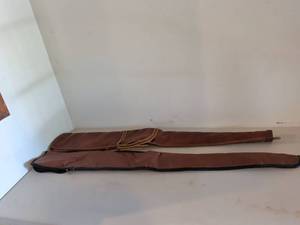 lot 340 image: Leather Rifle Gun Sling with Swivels 3X Long