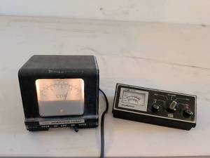 lot 368 image: CDE Antenna Rotor and Micranta 3-Way SWR Tester Lot