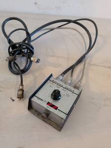lot 387 image: Antenna Switch with Coaxial Cables Made in U.S.A.