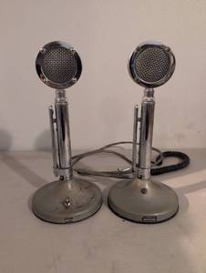 lot 398 image: Astatic T-UG8 and Astatic Model D-104 Microphone Stands