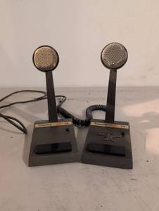 lot 404 image: Two Browning 776 Desktop Microphones