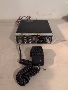lot 415 image: Royce Electronics Model 1-682 Mobile Transceiver CB Radio with Microphone