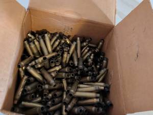 lot 460 image: Fired Rifle Cartridge Casings, Mixed Caliber Lot
