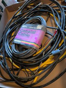lot 497 image: Gemini 50ft RG59U Type Coaxial Cable Model RG59