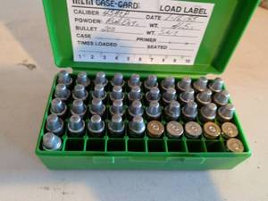 lot 515 image: MTM Case-Gard Ammunition Storage Box .4590CP 50-Round Capacity