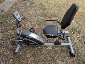 lot 648 image: Exerpeutic Exercise Bike with Console Display