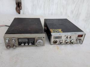 lot 657 image: John O. CB Radio Transceiver and Cobra 21LTD CB Radio Lot of 2