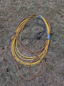lot 705 image: Yellow and Brown Cables
