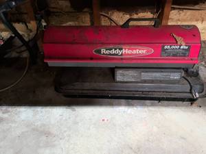 lot 816 image: Reddy Heater 55000 Btu Kerosene Forced Air Heater