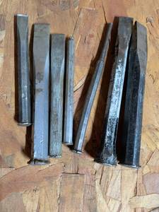 lot 839 image: 8 Piece Cold Chisels Lot