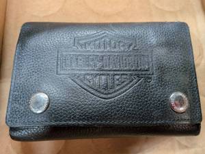 lot 871 image: Harley-Davidson leather wallet