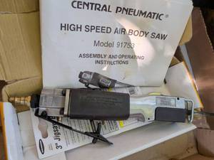 lot 926 image: Central Pneumatic High Speed Air Body Saw Model 91753