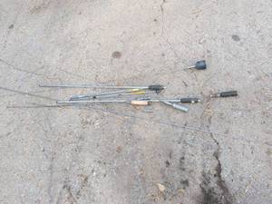 lot 988 image: Lot of cb radio antennas