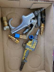 lot 998 image: Spray Gun Kit with Fittings and Connectors