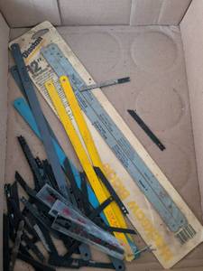 lot 1015 image: Disston 12 Duraflex Coping Saw Blades Lot