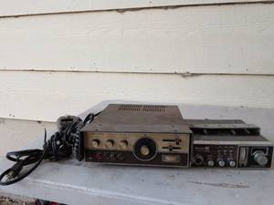 lot 1019 image: Realistic SSBAM TRC-48 23 Channel Transceiver and Royse FJ CB Radio