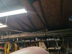 lot 1032 image: Lot of Metal Conduit Pipes with Fittings and Elbows